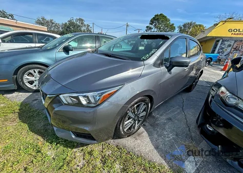 2021 Nissan Versa Sv z USA, uszkodzony, nr VIN 3N1CN8EV1ML861894